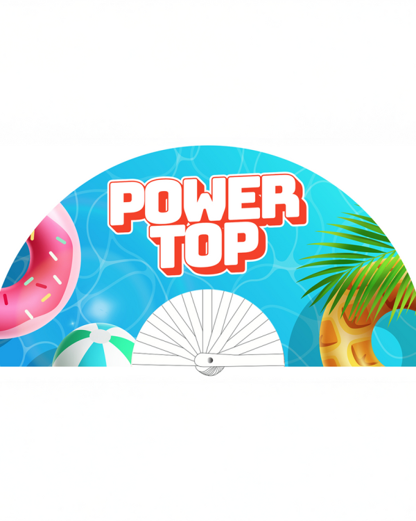 Power Top - Fan - 64 cm - Multicolor