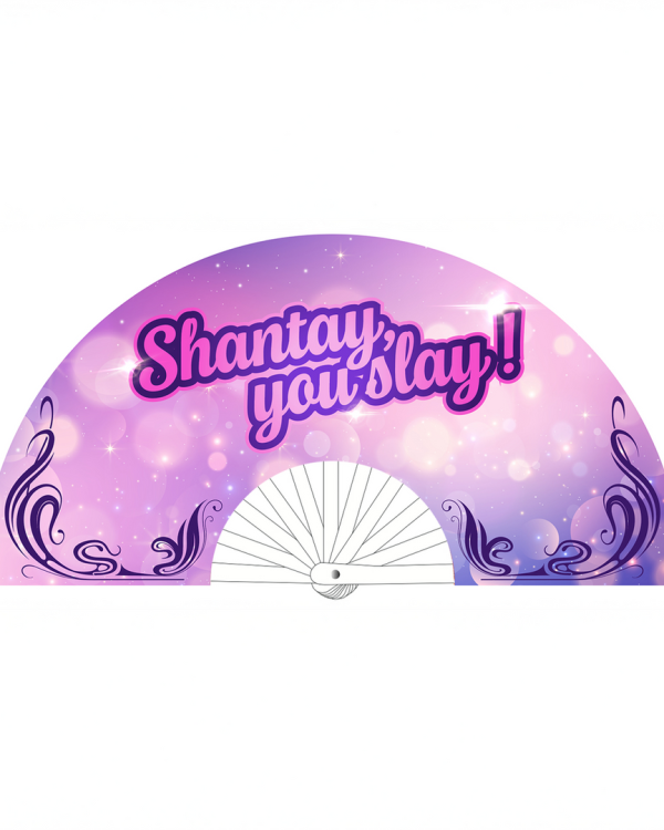Shantay You Slay - Fan - 64 cm - Purple