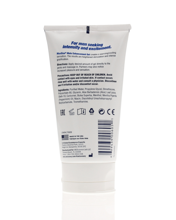 MAX Size - Male Enhancement Creme - 5 fl oz / 150 ml