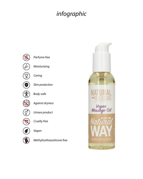 Vegan Massage Oil - 5 fl oz / 150 ml