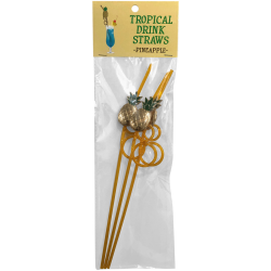 Tropical Drinking Straw - Pineapple