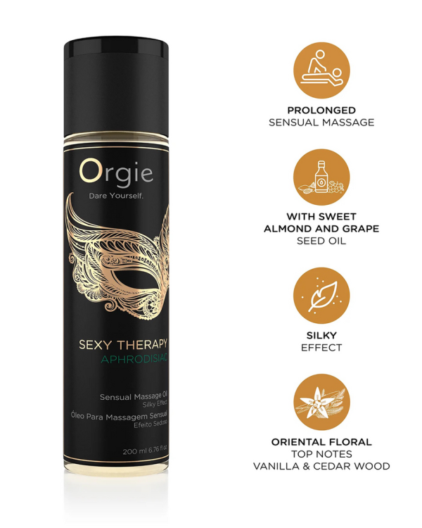 Sexy Therapy Aphrodisiac - Massage Oil - 7 fl oz / 200 ml