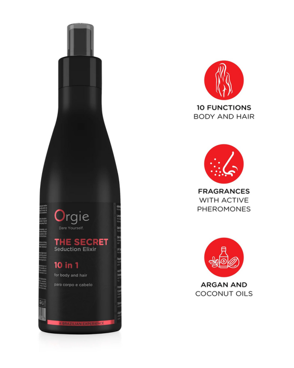 The Secret Seduction Elixir - Skin and Hair Lotion with Pheromones - 7 fl oz / 200 ml