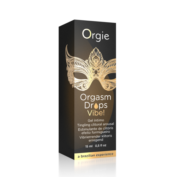 increases the clitoris sensibility and promotes aa vibration effect Orgie's exclusive and groundbreaking formulationthe ultimate product for clitoris arousalmind blowing sensations and climaxA rollercoaster of new sensations!This product is 100% body safe/