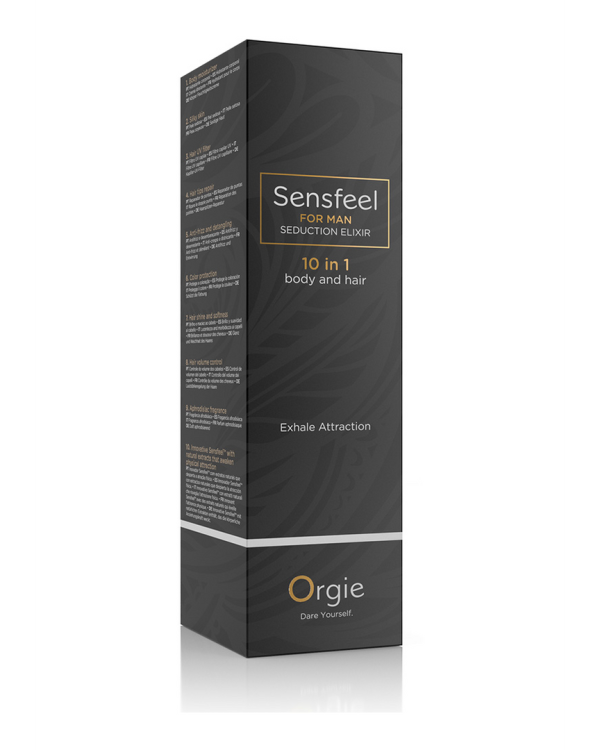 Sensfeel - Hair and Body Lotion with Pheromones for Men - 3.38 fl oz / 100 ml