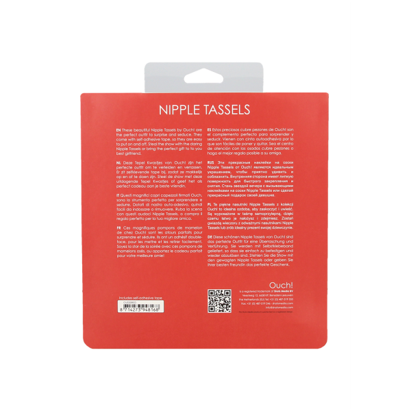 Made to be perfect complement for your favourite sexy lingerieEasy to put on and painless to removeEasy to put on and painless to removeThey are designed for girls who love to strip and seduceExperience incredible sensations with this toy from Ouch/