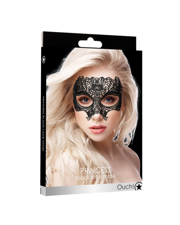 Princess - Black Lace Mask