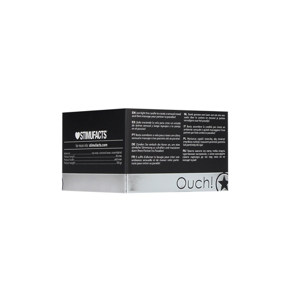 Just light the Ouch candle and set the mood for the ultimate in sensual body massage.his unique candle transforms into a warm
