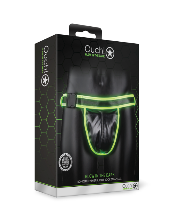 Jockstrap with Buckle - Glow in the Dark - L/XL