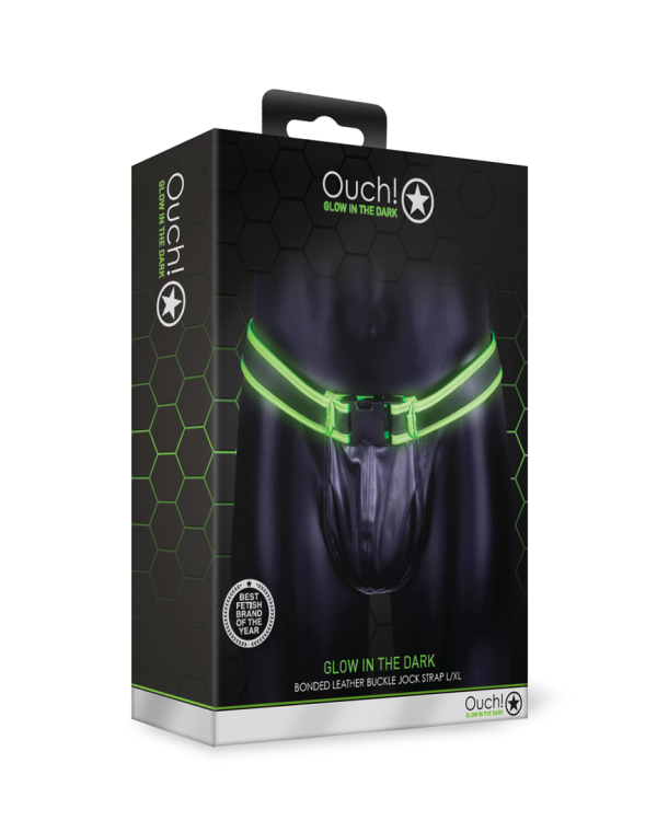 Jockstrap with Buckle - Glow in the Dark - L/XL