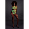 adding a touch of sophistication to your lingerie collection.UV Activated: Unleash your inner goddess with the UV-activated materials that make this body light up the night