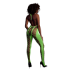 Showstopper Halterneck: The Neon Bodystocking with Halterneck is a true showstopper