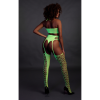 this two-piece set creates a cohesive and eye-catching look
