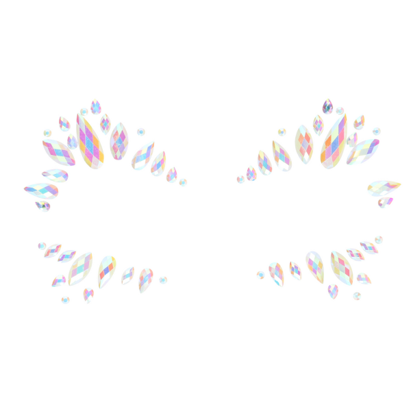 Expressive Adornment: The Face Body Jewelry Stickers are a unique and expressive way to adorn your face