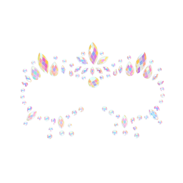 Expressive Adornment: The Face Body Jewelry Stickers are a unique and expressive way to adorn your face