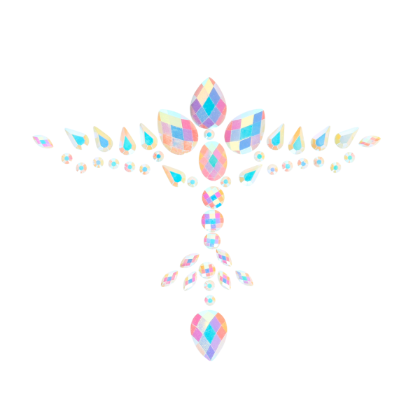 Striking Chest Adornment: The Chest Body Jewelry Stickers are a striking way to adorn your chest