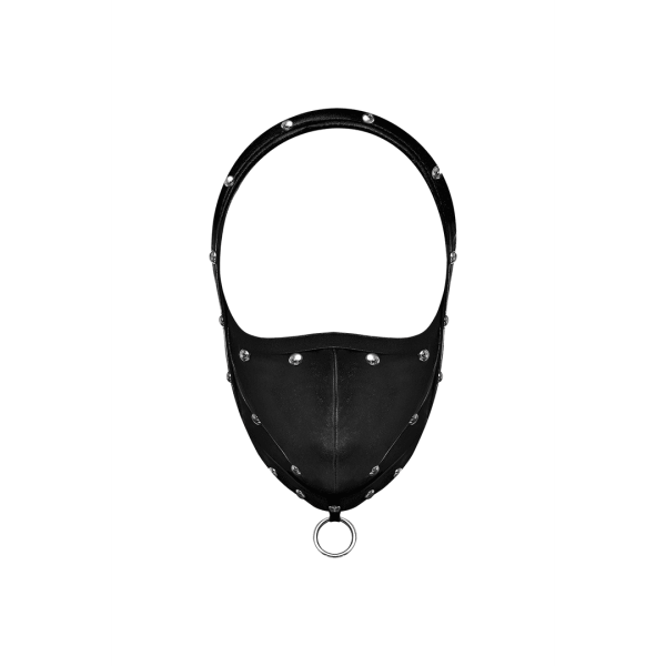 StretchyLeather Look Fabric Jet StudsComfortable/