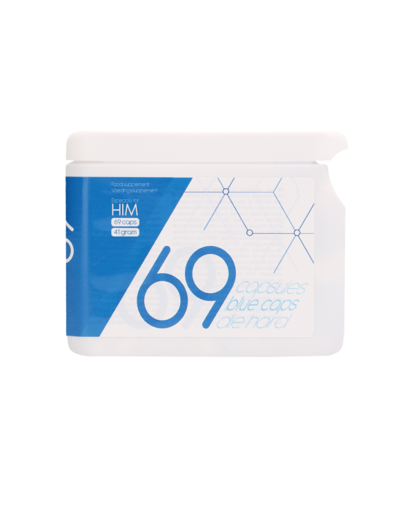 Blue Caps Die Hard - Stimulating Capsules - 69 Pieces