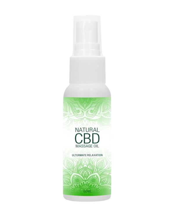 Natural CBD - Massage Oil - 2 fl oz / 50 ml