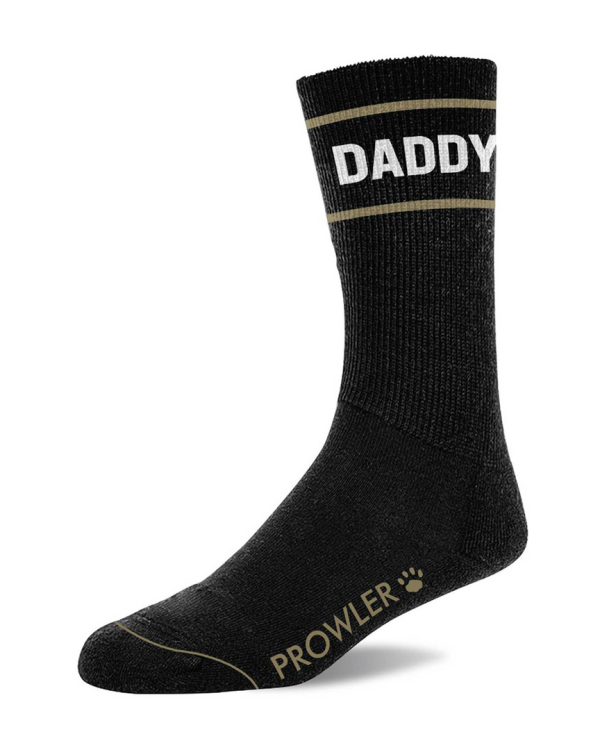 Daddy Socks - Black/White