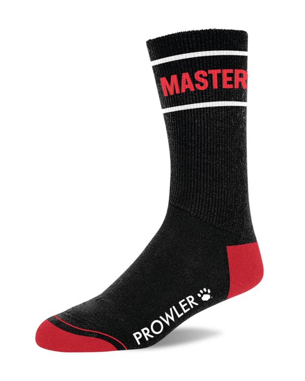 Master Socks - Black/Red
