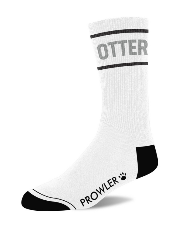 Otter Socks - White/Grey