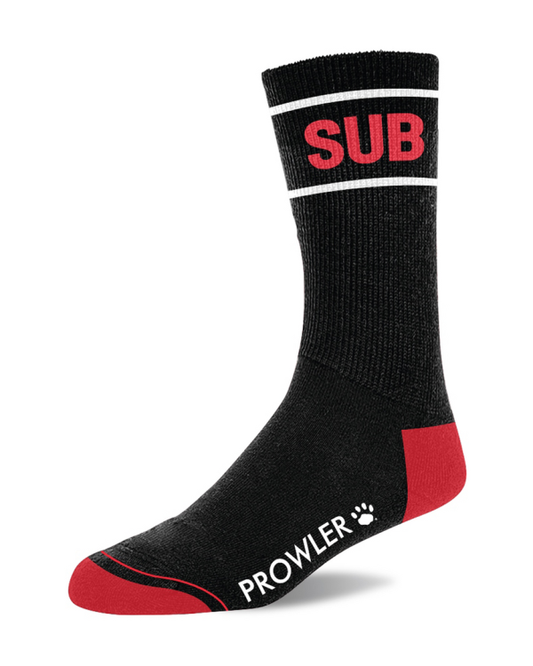 Sub Socks - Black/Red
