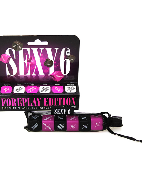 Sexy 6 Dice - Sexy Foreplay Dice