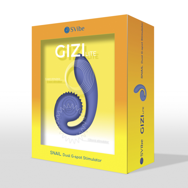 GIZI Lite - Dual G-Spot Stmulator - Juicy Blueberry