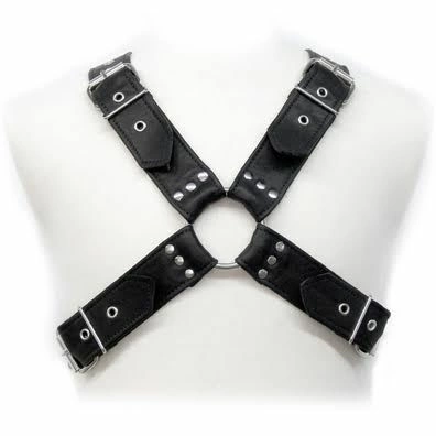 Svenjoyment Leather Body Adjustable Buckles Harness for Men - Boutique Anelma Svenjoyment Leather Body - Skorzana uprząż z regulacją