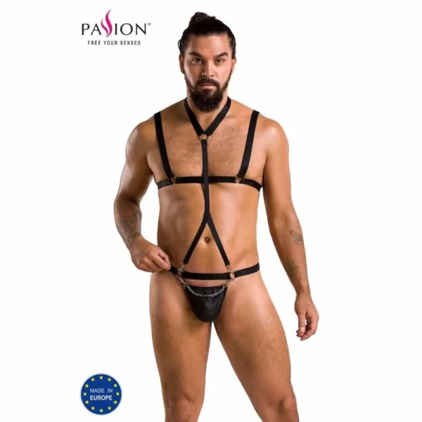 Passion Andrew Black S/M - Zestaw bielizny z certyfikatem Oeko-Tex