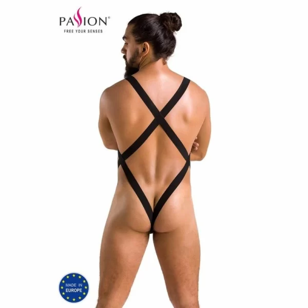 Passion LEON Black Bodysuit S/M - Elegant European Design
