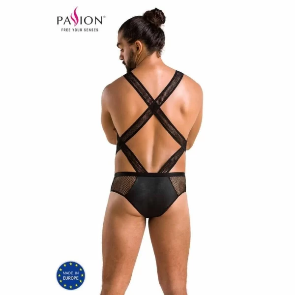 Passion Victor Bodysuit Black L/XL - Modern Design