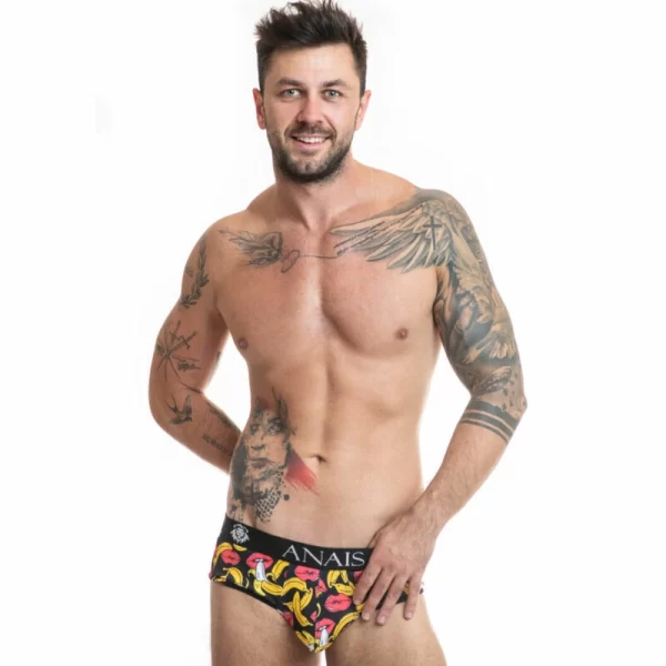 Anais Men Banana Jock Bikini S - Playful Lycra Briefs