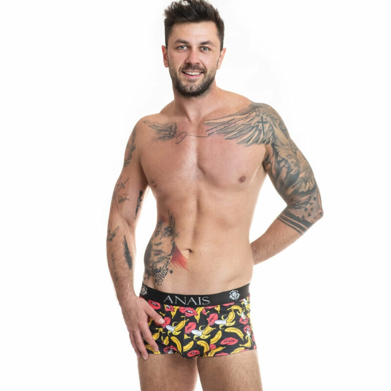 ANAIS MEN Banana Boxer Shorts S - Sporty Fit - Boutique Anelma Anais Men Bokserki Bananowe S - Lycra