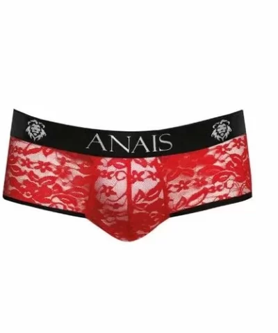 Anais Men Brave Jock Bikini L Red Lace Floral European Design