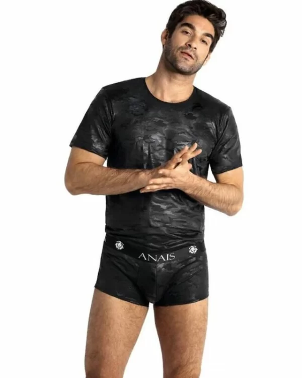 Anais Men T-Shirt Electro S - MiÄ™kka Mikrofibra z Militarnym Wzorem