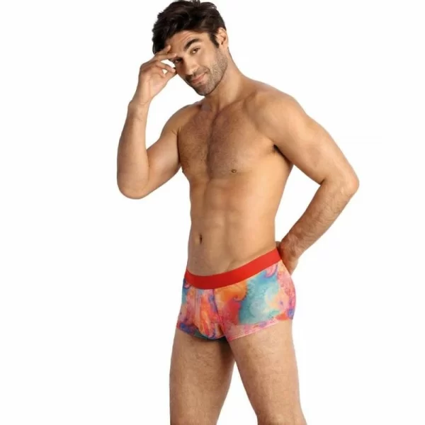 ANAIS MEN Falcon Boxer S bananowy wzor miÄ™kka lycra