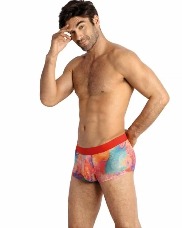 ANAIS MEN Falcon Boxer S bananowy wzor miÄ™kka lycra