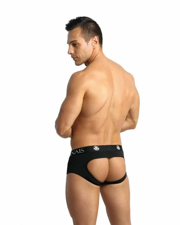 Anais Men Bikini Pianowe Jock L czarne mikrofi bra