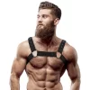 Fetish Submissive Attitude UprzÄ…Å¼ Neoprenowa Regulowana Czarna Unisex
