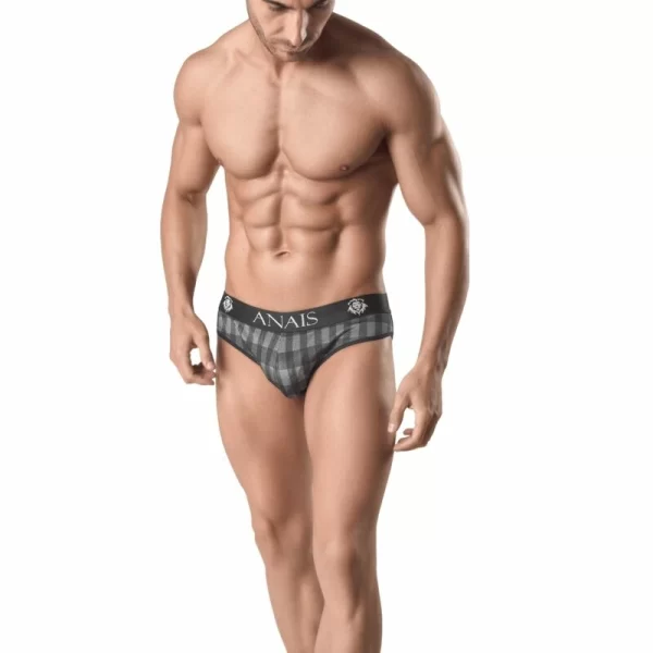 Anais Men Aegis Slip S szare figi mÄ™skie z elastycznego materiaÅ‚u