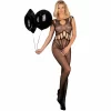LivCo Corsetti Amahil bodystocking czarny z wyciÄ™ciem