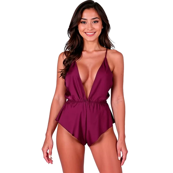 Passion Sensie Body satynowe Å›liwkowe S/M - elegancja i komfort