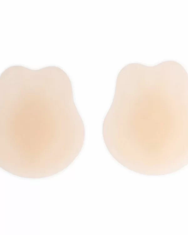 Bye Bra Rabbit Silicone Cups BeÅ¼owe M - Samoprzylepne miseczki z podnoszÄ…cym systemem