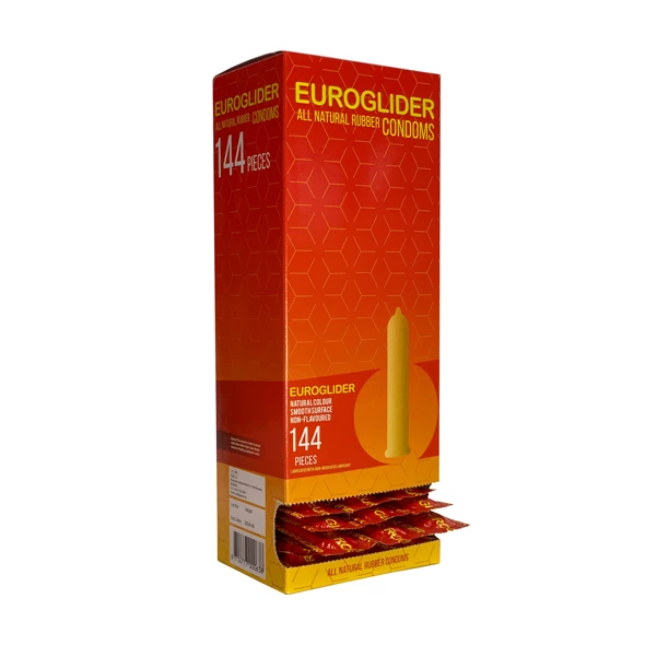 <p>Discover reliable protection and lasting comfort with the <strong>Euroglider Classic Transparent Condoms</strong> in a practical pack of 144 pieces. Designed for those who value safety and convenience