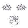 Petits Joujoux Gloria Body Jewelry Set Black & Purple