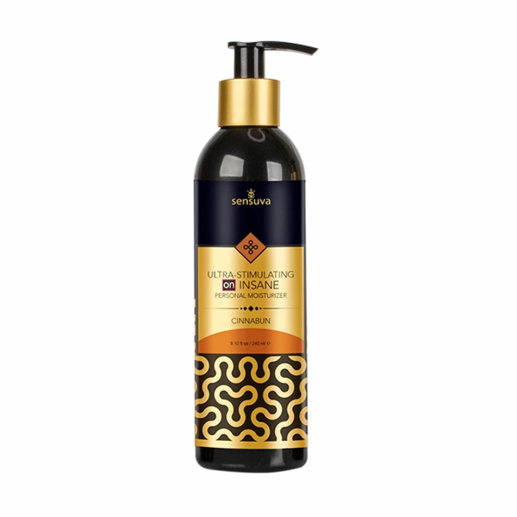 Sensuva ON Insane Ultra-Stimulating Moisturizer Cinnabun 240ml - Boutique Anelma Sensuva ON Insane Ultra-Stimulating Moisturizer Cinnabun 240ml