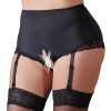 Crotchless Briefs with Suspender Straps