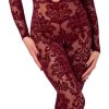 Noir Jumpsuit red S - Boutique Anelma Jumpsuit Kink Royal